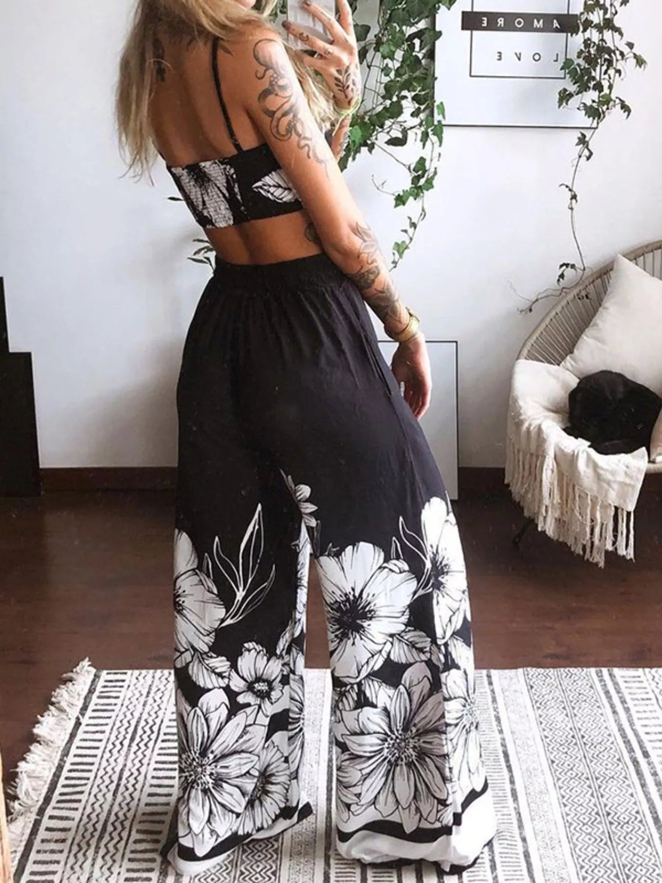 Boho Butterfly Print Set