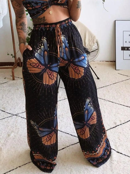 Boho Butterfly Print Set