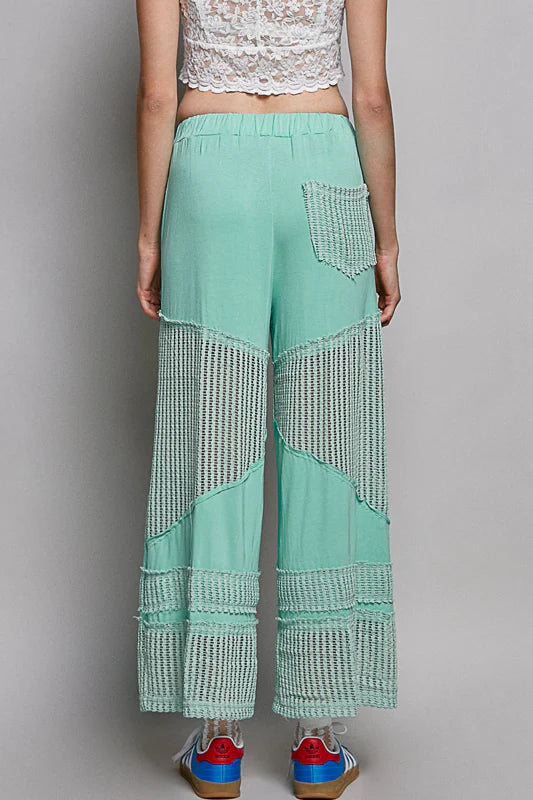 Luna Mesh Palooza Pants - Electric Blue