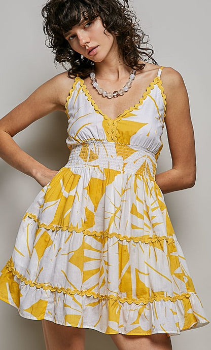 Sunny Floral Cotton Dress