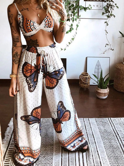 Boho Butterfly Print Set