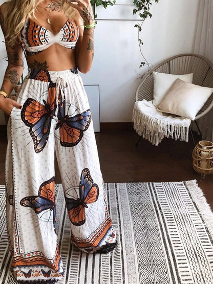 Boho Butterfly Print Set